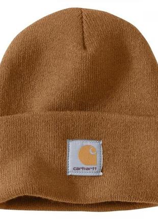 Шапка carhartt коричнева