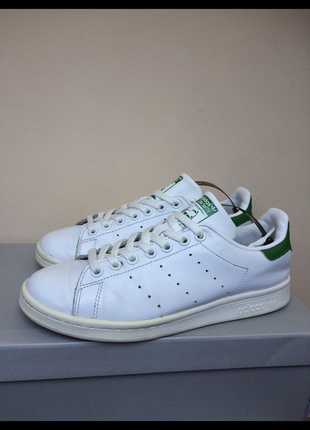 Кожаные кеды кроссовки adidas stan smith