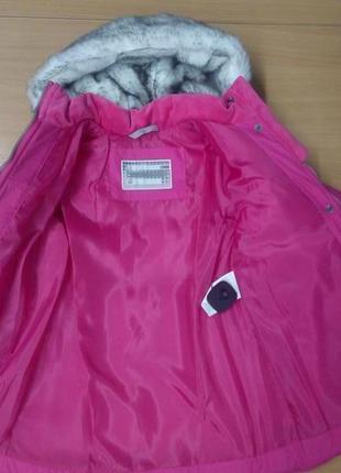 Зимова куртка, пальто для дівчинки lenne alice 104, 110, 116,3 фото