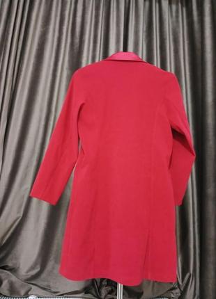 Красное платье жакет, платье-жакет красная, винтажное платье пиджак3 фото