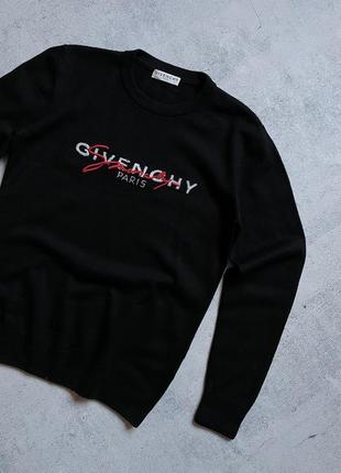 Givenchy оригинал свитер кашемировый шерстяной мужской женский кофта свитшот мужской