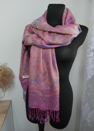 Pashmina большой палантин, в составе шелк+пашмина ❤
