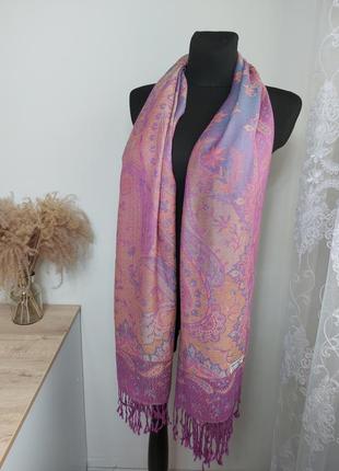 Pashmina большой палантин, в составе шелк+пашмина ❤