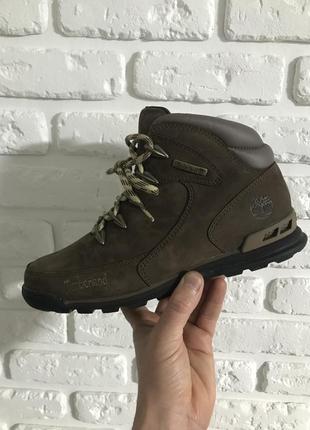 Супер черевички timberland euro rock mid hiker brown  42 р1 фото