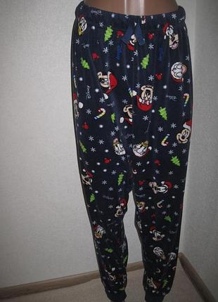 Пижамные велюровые штанишки с минни примарк р-рxl р-р18-20,