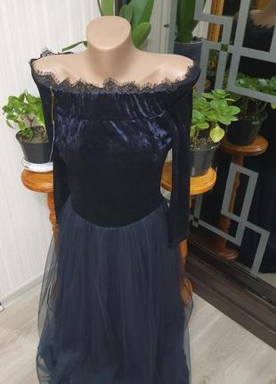 Платье вечернее odis 42-44 размер s-m1 фото