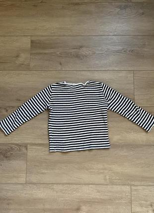 Красивая кофточка тельняшка next 3-4 года 3