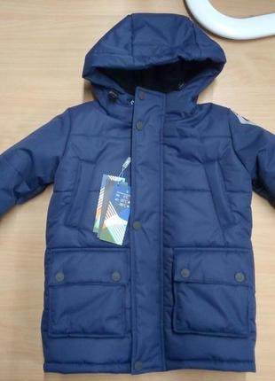 Зимова куртка для хлопчика dc kids тео 104-152