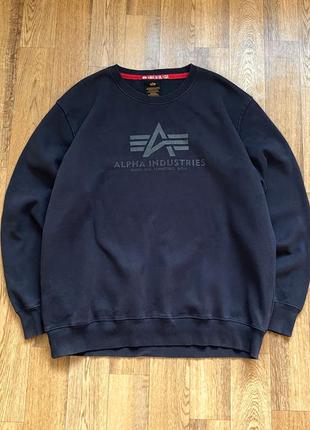 Оверсайз світшот alpha industries