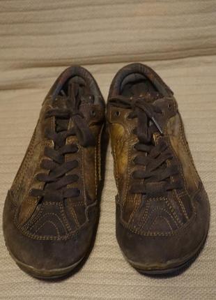 Неординарные комбинированные кожаные кроссовки ludosport австралия 44 р.3 фото