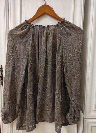 Блуза из шелка, souleiado, размер xs2 фото