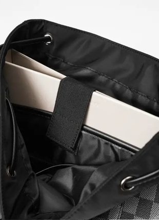 Мужской повседневный городской ранец мужской кожаный городской рюкзак портфель сумка для ноутбука9 фото