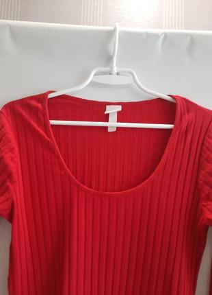 Базовий светр в рубчик h&m3 фото