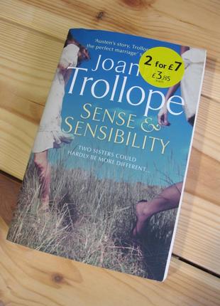 Книга англійською мовою "sense & sensibility" joanna trollope1 фото