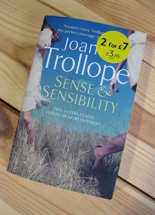 Книга англійською мовою "sense & sensibility" joanna trollope9 фото