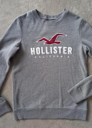 Брендовый свитшот hollister.