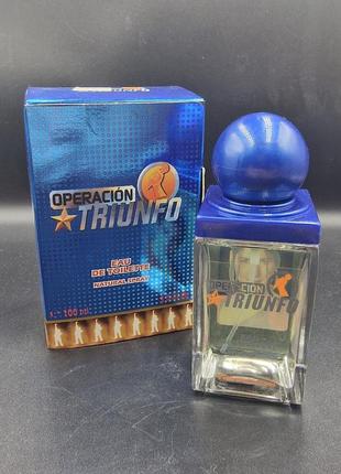 Operation triunfo 100ml eau de toilette natural spray