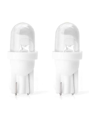 2 шт т10 w5w 1681941 светодиодные лампы hid лампы купольные номерной знак белый