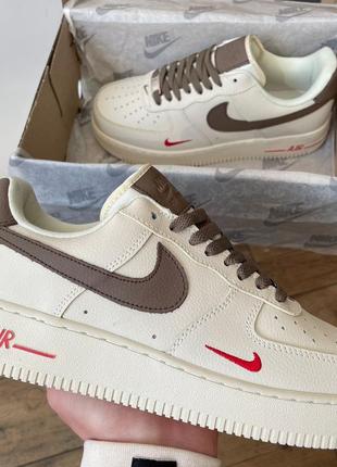 Женские демисезон кроссовки vibenna nike air force 1 low ‘07 essenti “mocco