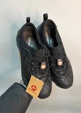 Шикарні чоловічі кросівки "merrell ice cap moc ii black"2 фото