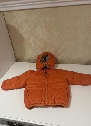 Демисезонная куртка для мальчика / девочки. 80-86 г.1 фото