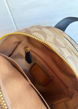 Рюкзак портфель в стиле коуч coach court mini backpack
