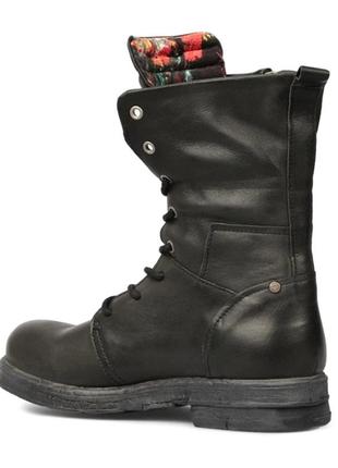 Кожаные итальянские 🇮🇹 replay высокие женские демисезонные / осенние / весенние...