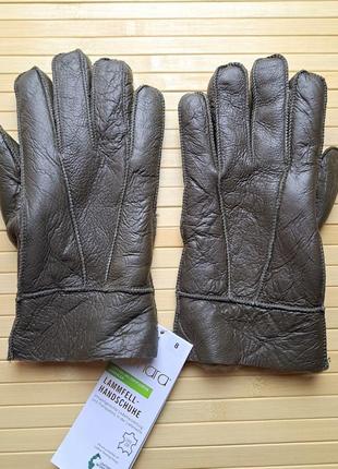 Кожаные перчатки на меху esmara1 фото