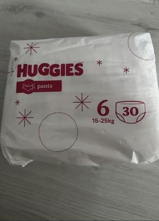 Хагіс 6 підгузки трусики для дівчинки baggies