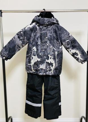 Зимний комплект (куртка + полукомбинезон) lassie by reima, размер 104 см.