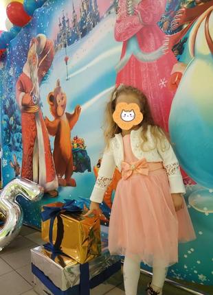Детское праздничное платье1 фото