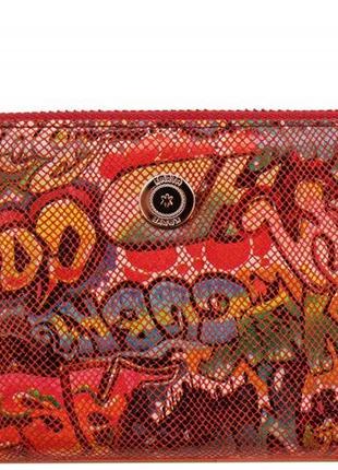 Кожаный кошелёк женский karya 1072-250