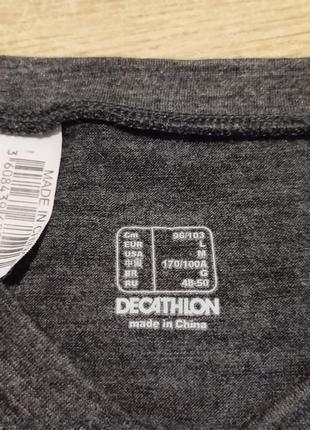 Термокофта decathlon оригінал wool термобілизна вовняна4 фото