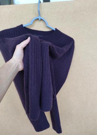 Свободный оверсайз свитер джемпер 100% кашемир m&s9 фото