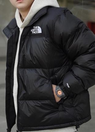 Пуховик tnf 700 the north face 1996 nuptse тнф норт фейс чорний