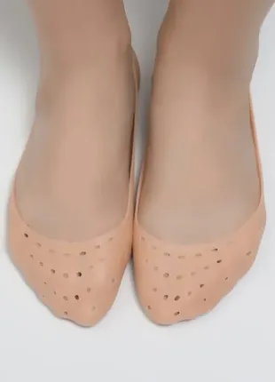 Силиконовые носки silicone smiling foot2 фото