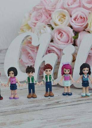 Фірмові фігурки лего чоловічки дівчата лего френдс lego friends конструктор оригінал2 фото