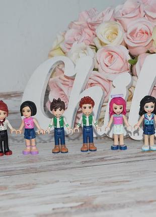 Фірмові фігурки лего чоловічки дівчата лего френдс lego friends конструктор оригінал