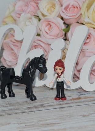 Фирменные фигурки лего френдс девочки - девочка лошадь lego friends конструктор оригинал