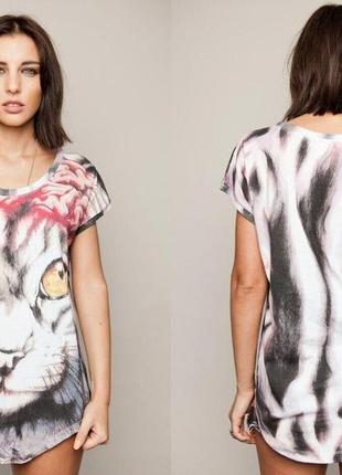 Жіноча футболка drop dead clothing - cat child tee bmth oliver sykes emo кіт