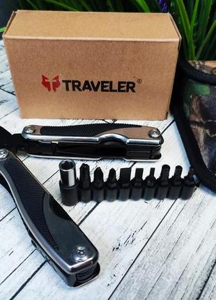Многофункциональный нож (мультитул) 6в1 traveler