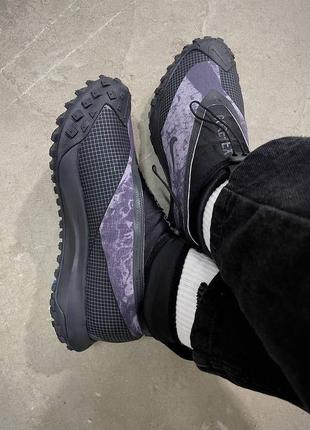 Nike acg mountain fly gtx black violet5 фото