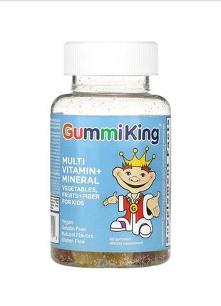 Мультивитамины детские gummiking, желейки