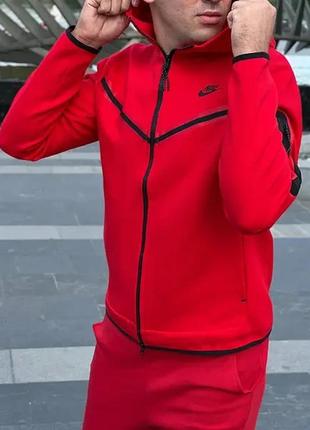 Кофта муж. nike m nsw tch flc hoodie fz wr (арт. cu4489-657)2 фото