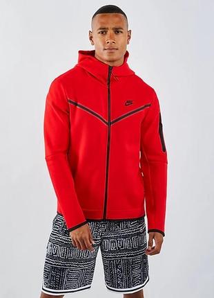 Кофта муж. nike m nsw tch flc hoodie fz wr (арт. cu4489-657)6 фото