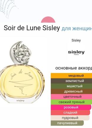 Sisley soir de lune eau de parfum 2 ml миниатюра2 фото