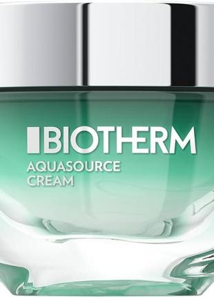 Biotherm aquasource cream увлажняющий крем для кожи1 фото