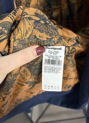 Пиджак жакет от известного бренда desigual оригинал шерсть ( max mara massimo dutti chanel zara mango dior calvin klein )6 фото