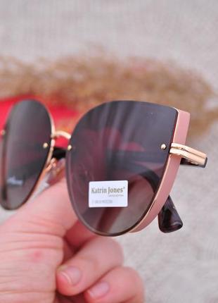 Фирменные солнцезащитные очки katrin jones polarized3 фото