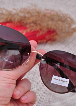 Фирменные солнцезащитные очки katrin jones polarized4 фото